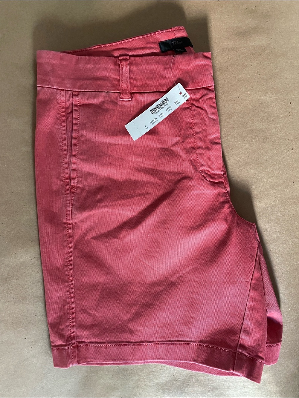 NWT J Crew Coral Pink Shorts
